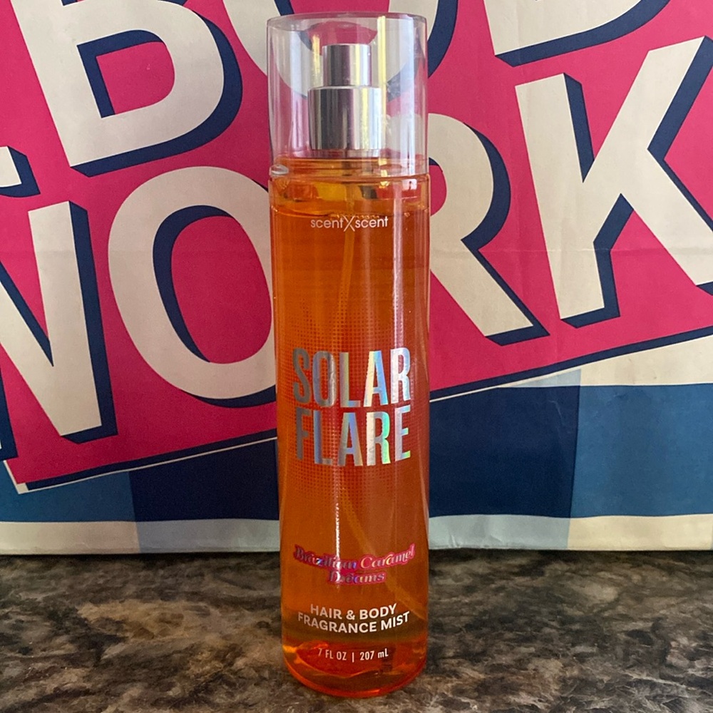 Scent x Scent Solar Flare Hair and Body Brazilian Caramel Dreams